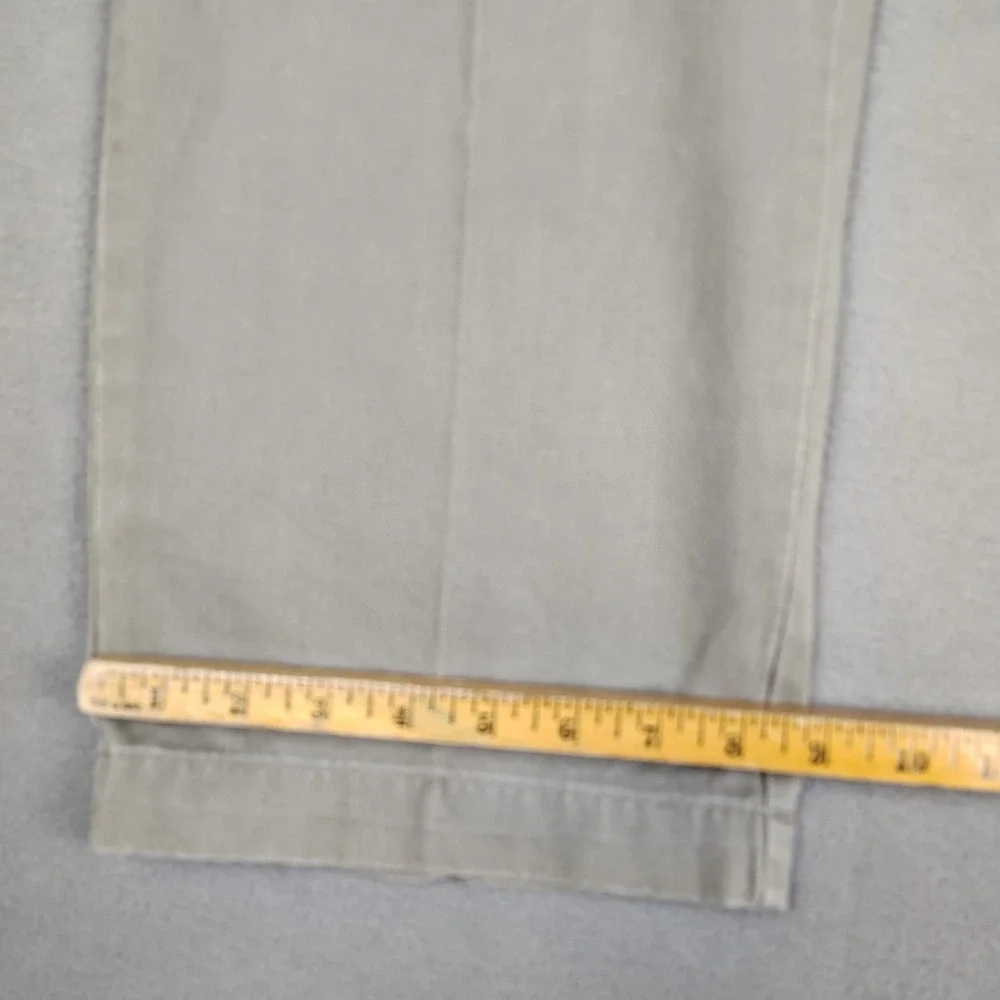 VINTAGE Polo Ralph Lauren Khaki Pants Men 39x30 Olive Pleated Classic Old Money